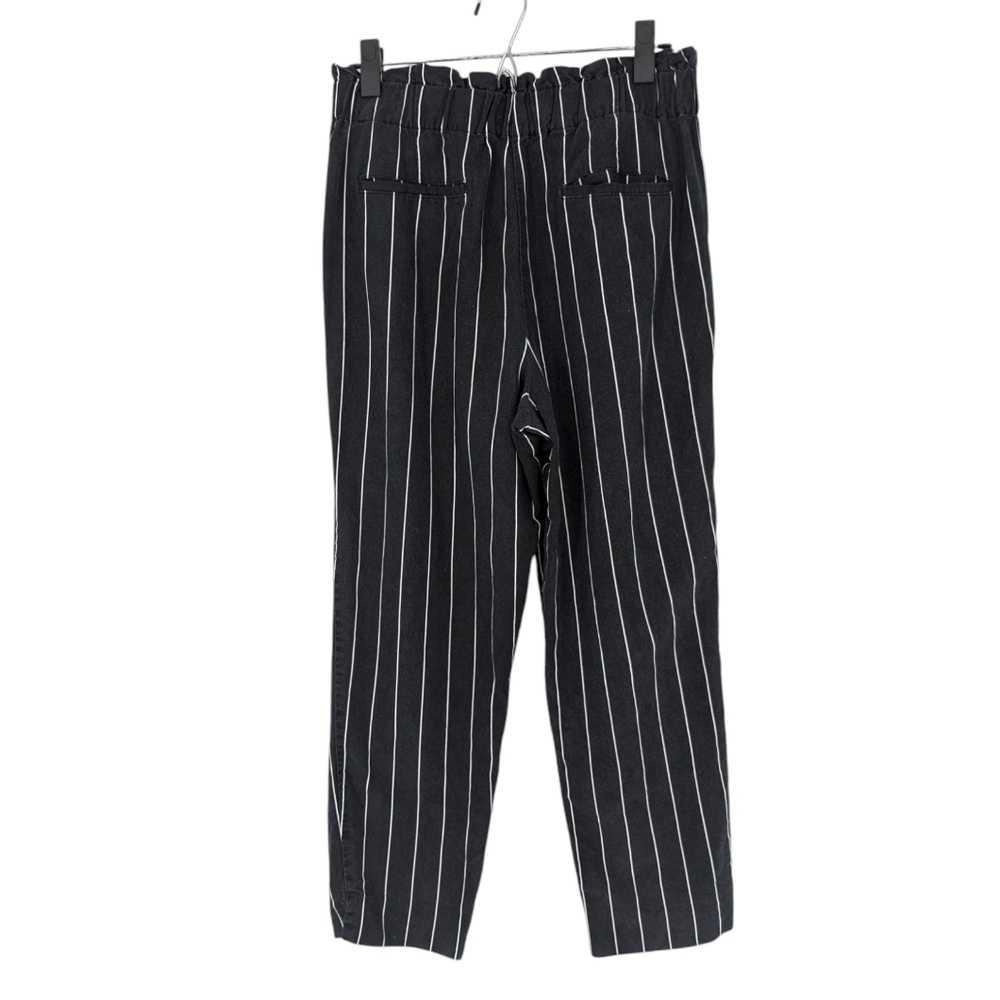 Ann Taylor Womens Pants High Rise Pull-on Elastic Waist Lyocell Black Medium - Picture 3 of 6